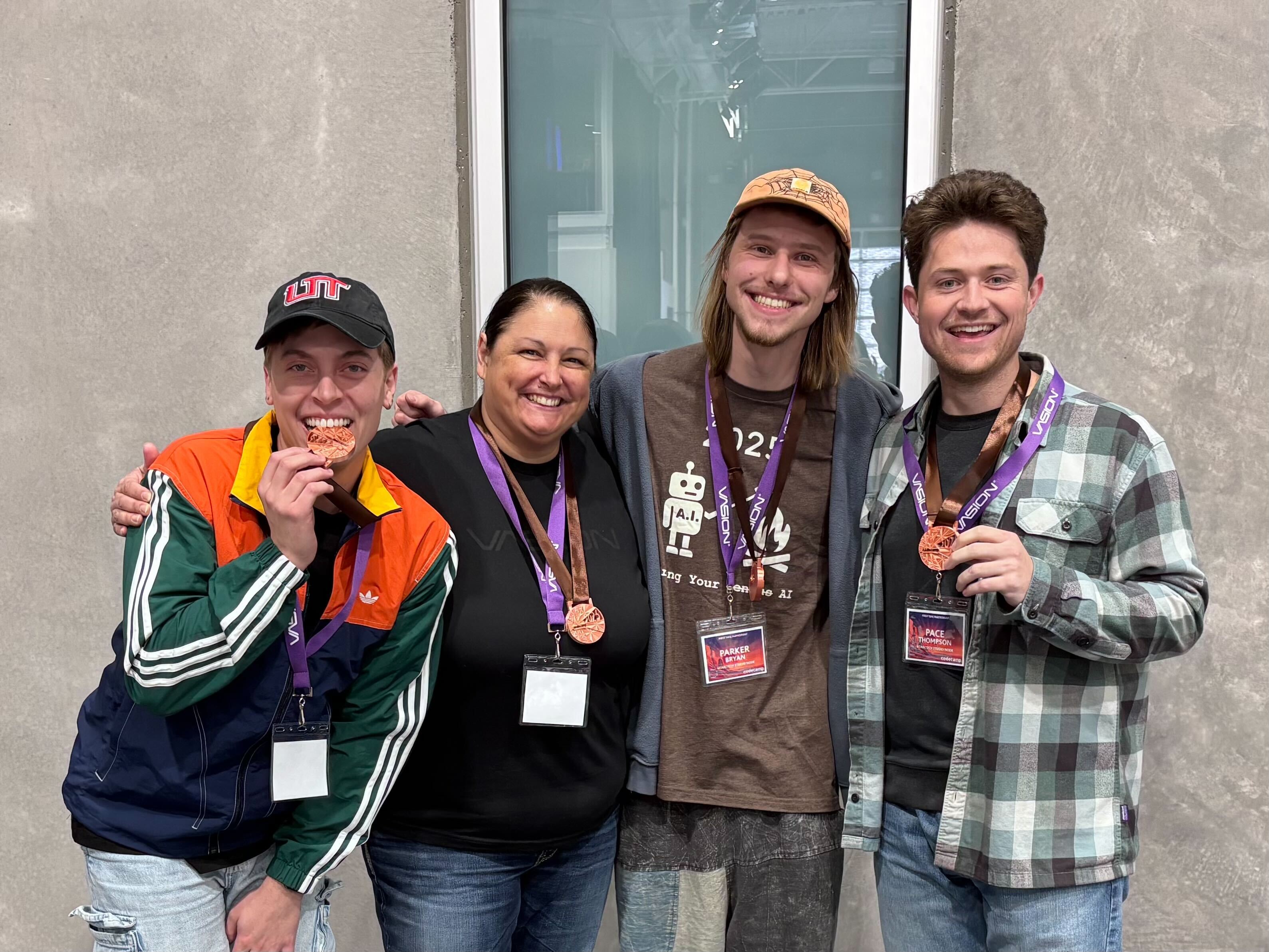 Team photo at Code Camp