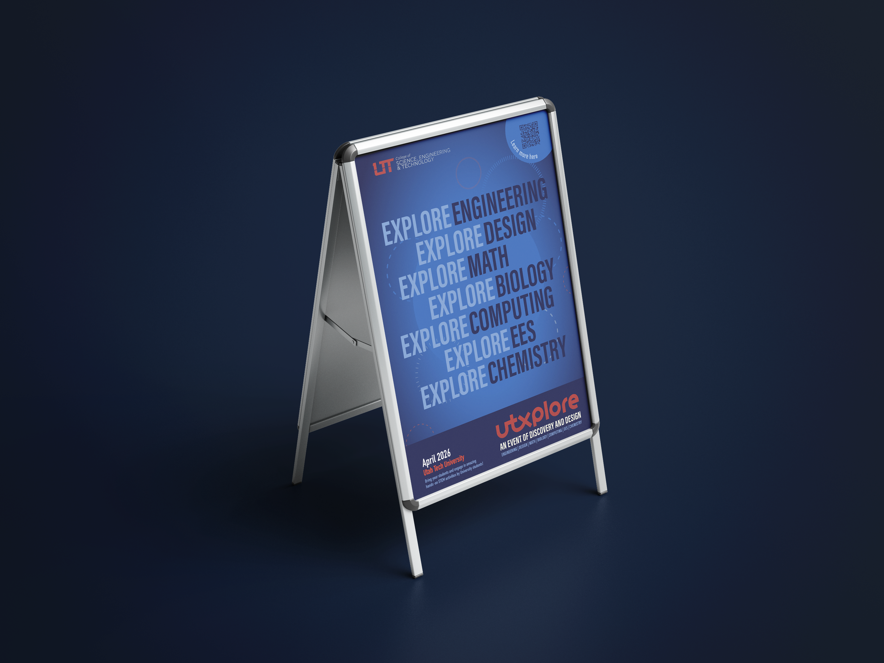 UTXplore A-stand display